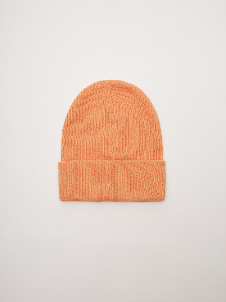 шапка для девочек (оранжевый, 52) sela 4680129919924 - фото 3