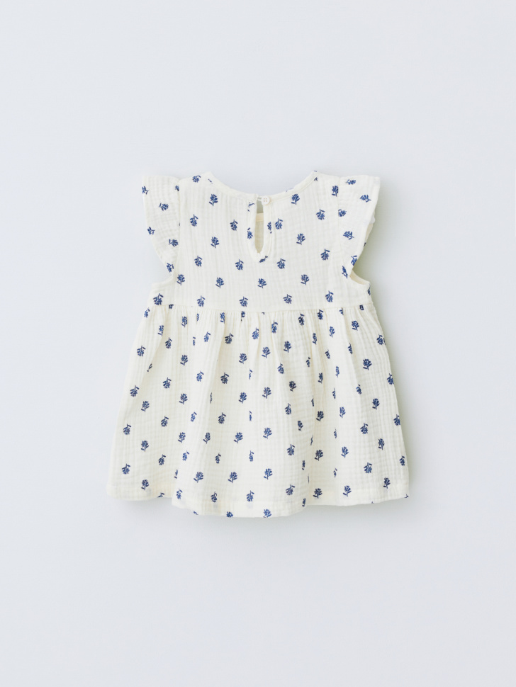Платье из муслина для малышей - фото 4