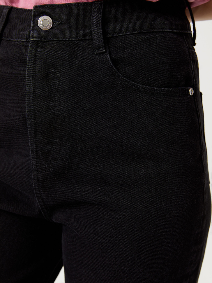 Прямые джинсы (черный, M) sela 4640078617432 - фото 5