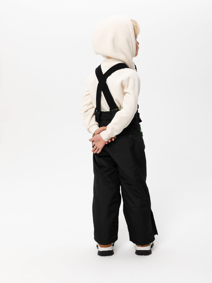 Утепленные брюки для мальчиков (черный, 98/ 3-4 YEARS) sela 4603375044943 - фото 8