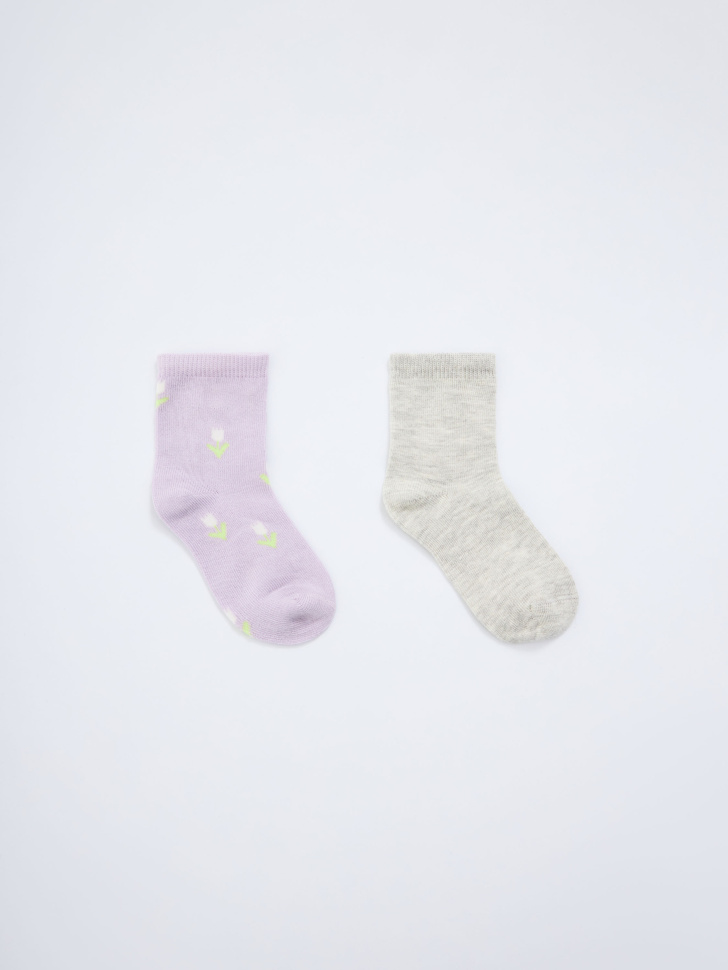 Набор из 2 пар носков для малышей - фото 1