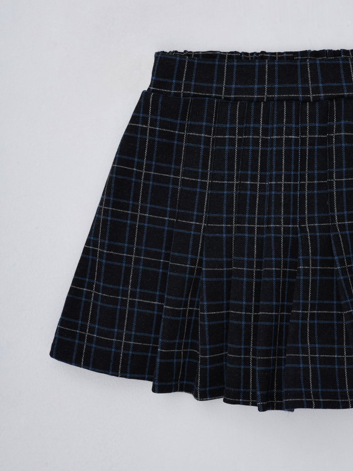 юбка-шорты для девочек (черный, 152) sela 4680168274251 - фото 2