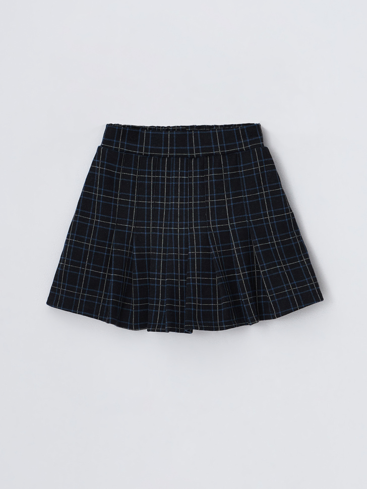 юбка-шорты для девочек (черный, 152) sela 4680168274251 - фото 3