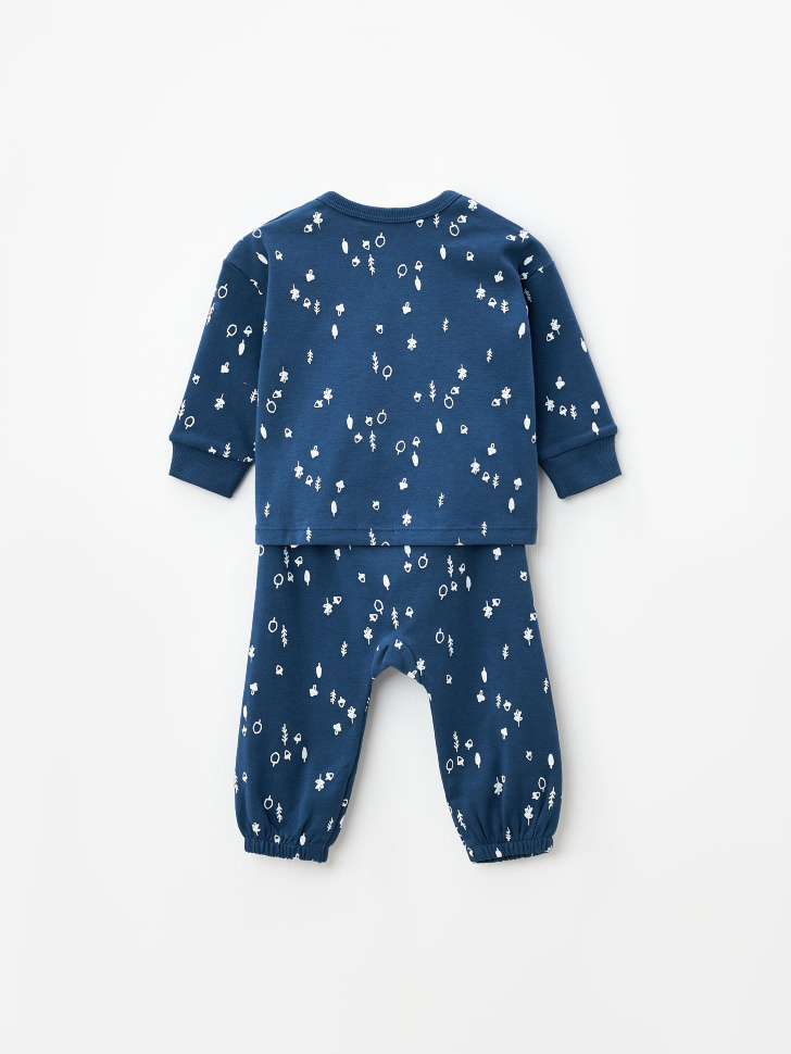 Пижама с принтом для малышей - фото 2