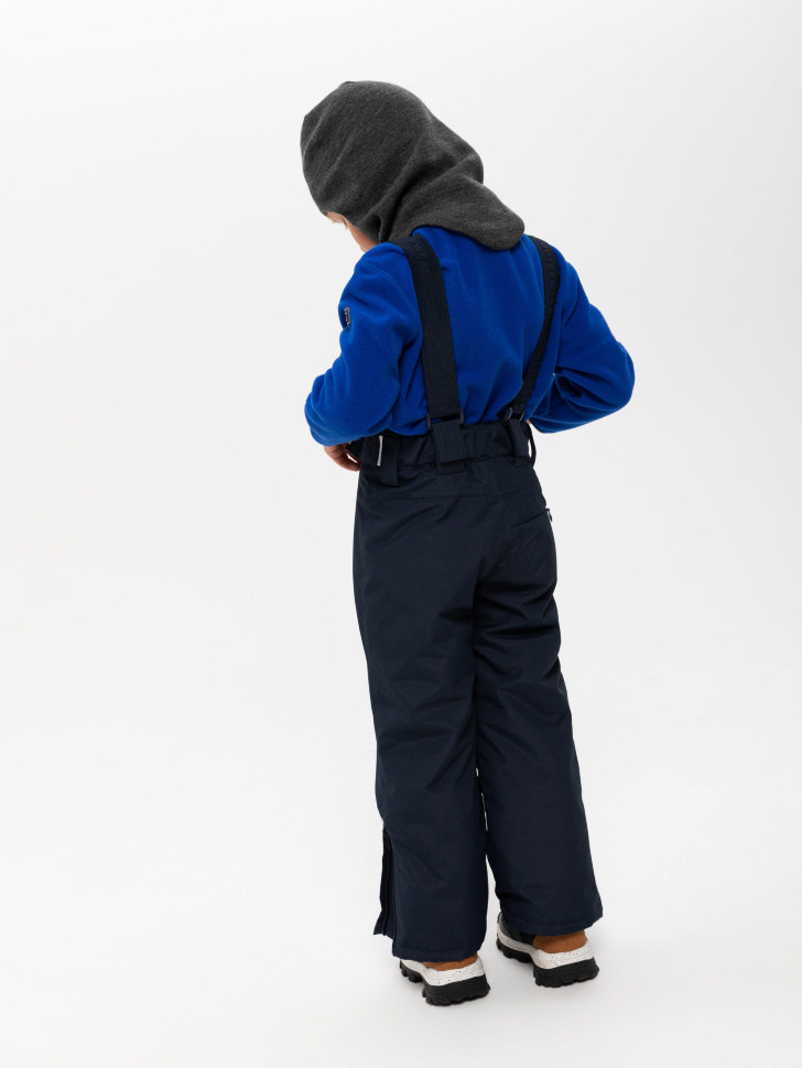 Утепленные брюки для мальчиков (синий, 110) sela 4603375044905 - фото 6