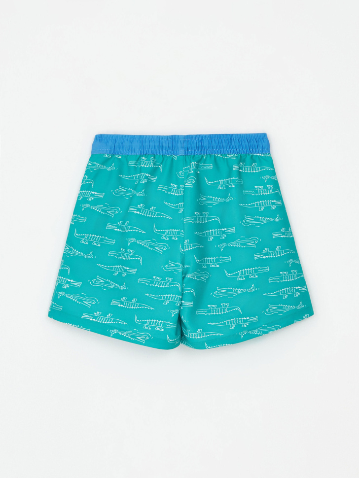 Пляжные шорты с принтом для мальчиков (принт, 158-164) sela 4680168228247 - фото 3