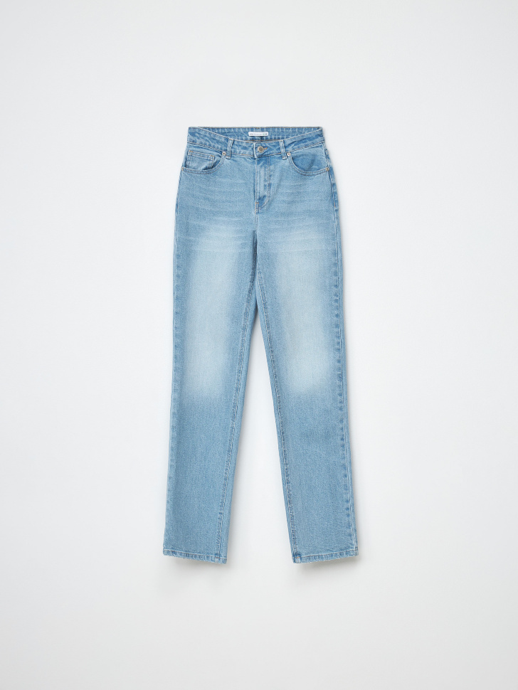 Прямые джинсы (голубой, XXS) sela 4680168549854 - фото 8