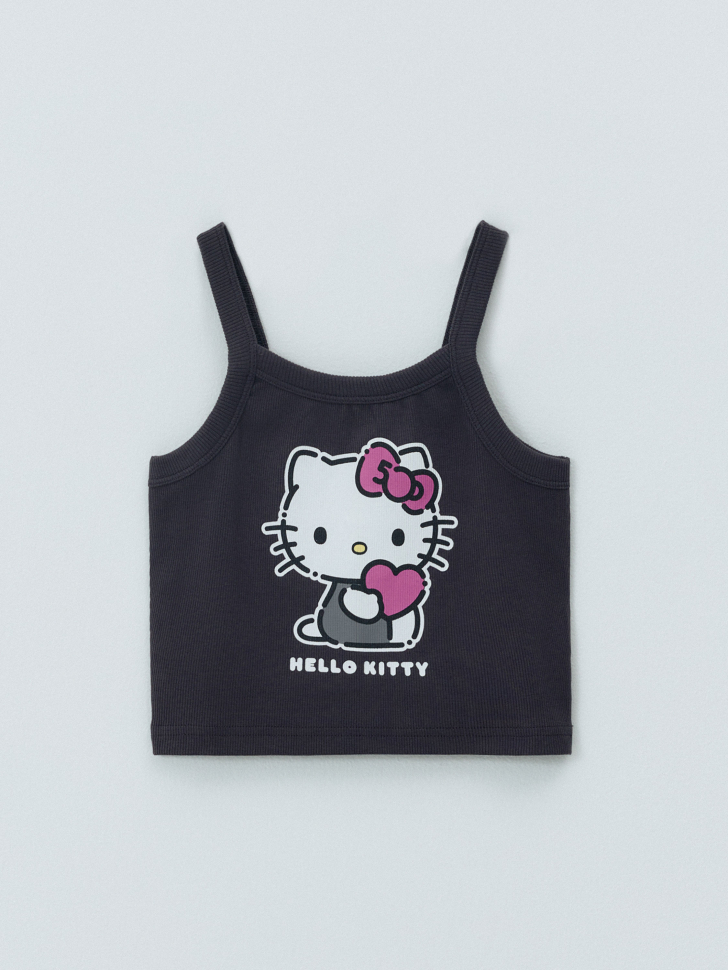 Пижамный топ с принтом Hello Kitty для девочек