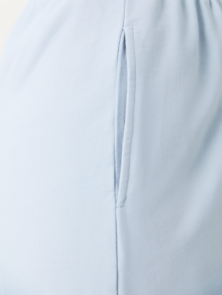 Трикотажные шорты с градиентом (голубой, S) sela 4640078677085 - фото 4