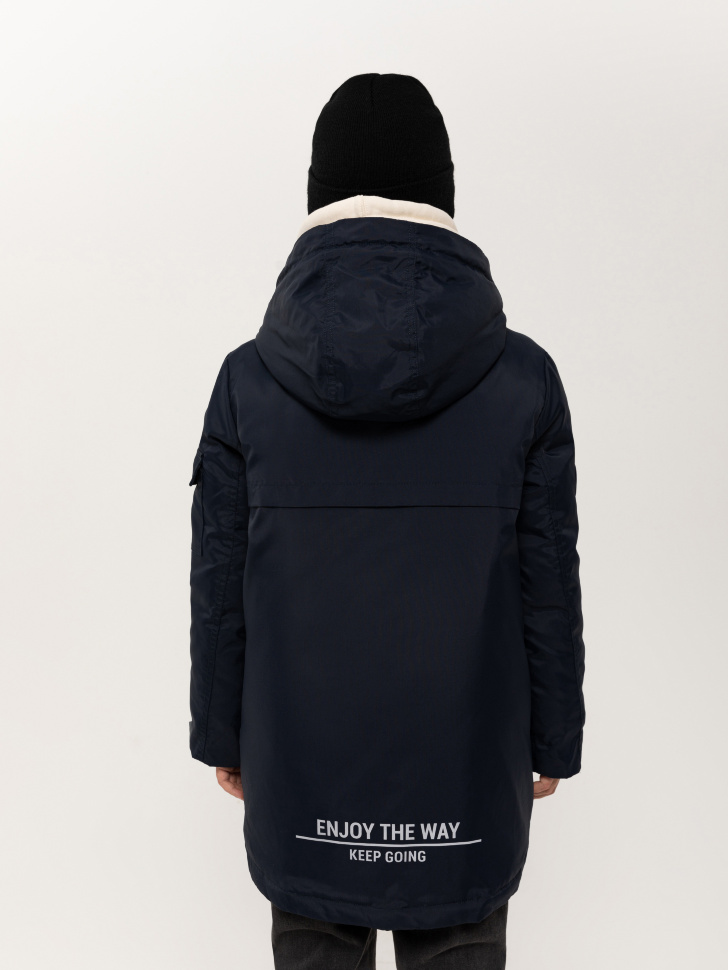 куртка для мальчиков (синий, 122/ 7-8 YEARS) sela 4640078079735 - фото 9