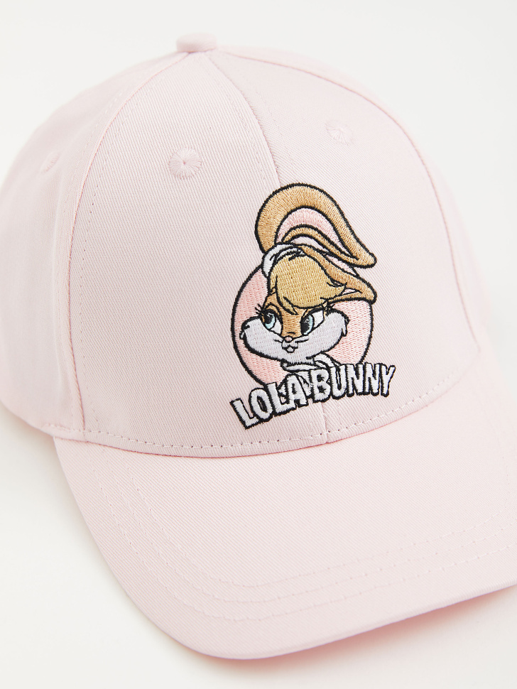Бейсболка Looney Tunes для девочек (розовый, 50-52) sela 4680129372170 - фото 3