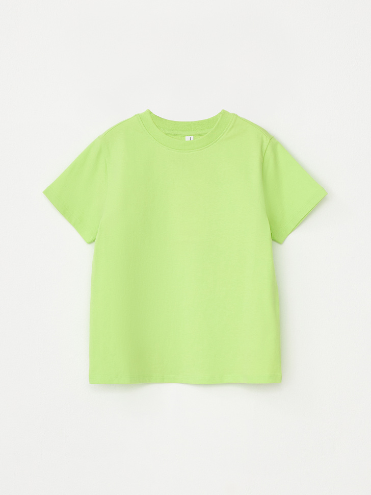 Базовая футболка для девочек (зеленый, 122) sela 4680168482977 - фото 4
