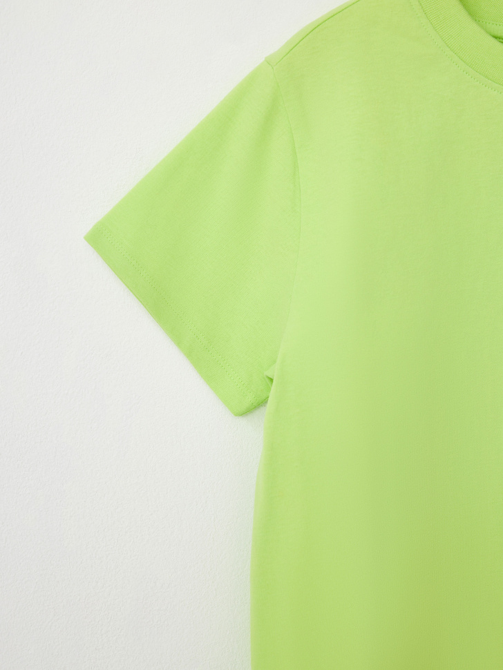 Базовая футболка для девочек (зеленый, 122) sela 4680168482977 - фото 6