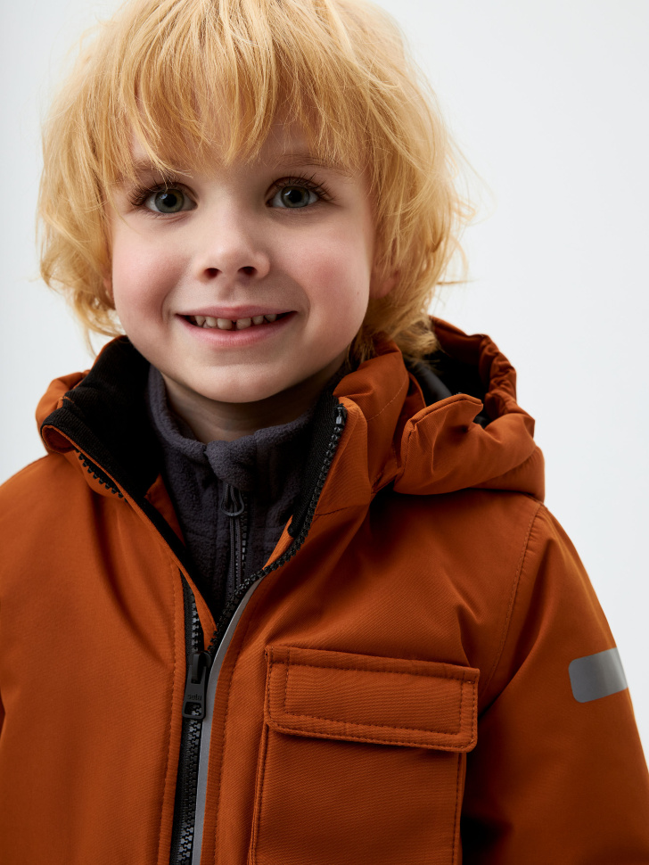 Куртка из технологичной мембраны для мальчиков - фото 5