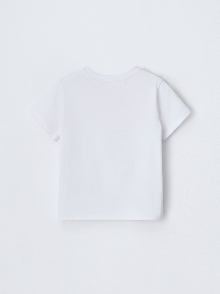 Набор базовых белых футболок для мальчиков (белый, 92) sela 4680168194757 - фото 4