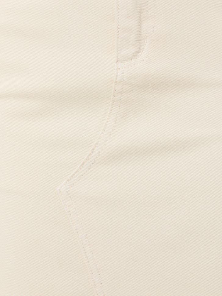 Твиловая юбка миди (белый, XL) sela 4640078732258 - фото 3