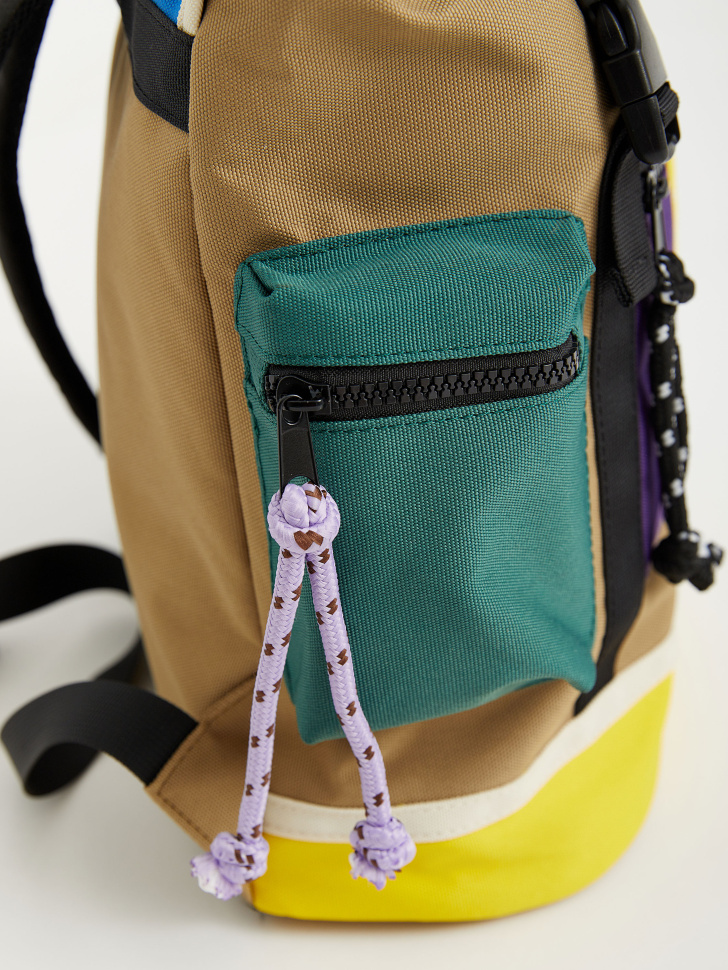 Детский рюкзак с накладными карманами sela 4680129496951 - фото 3