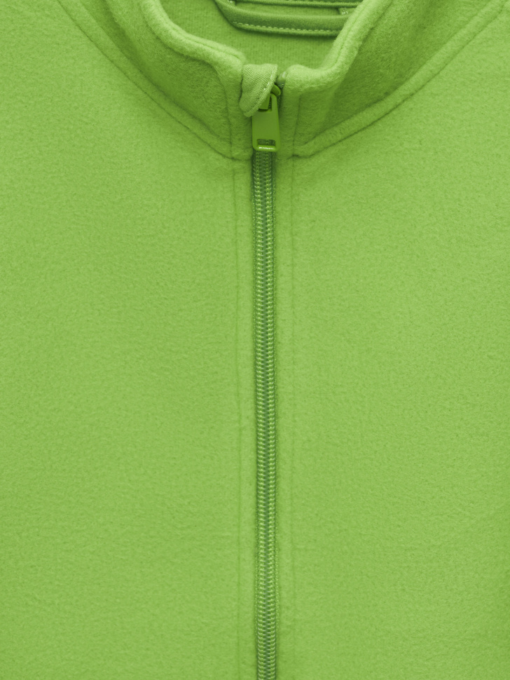 Толстовка из флиса для мальчиков (зеленый, 110) sela 4680129973735 - фото 3