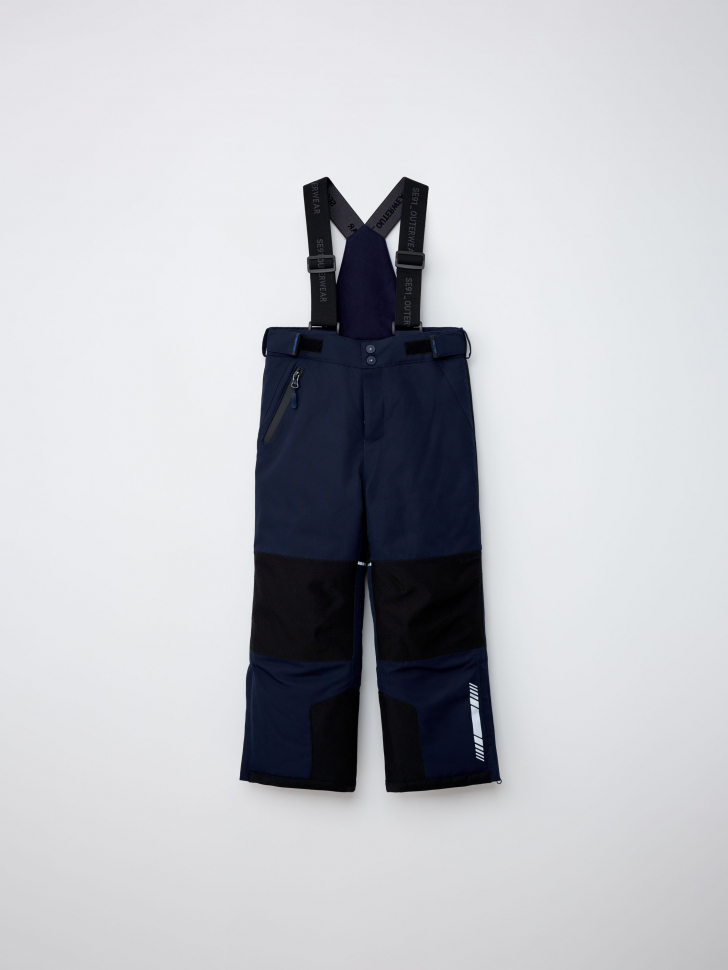 Утепленные брюки из технологичной мембраны для мальчиков - фото 5
