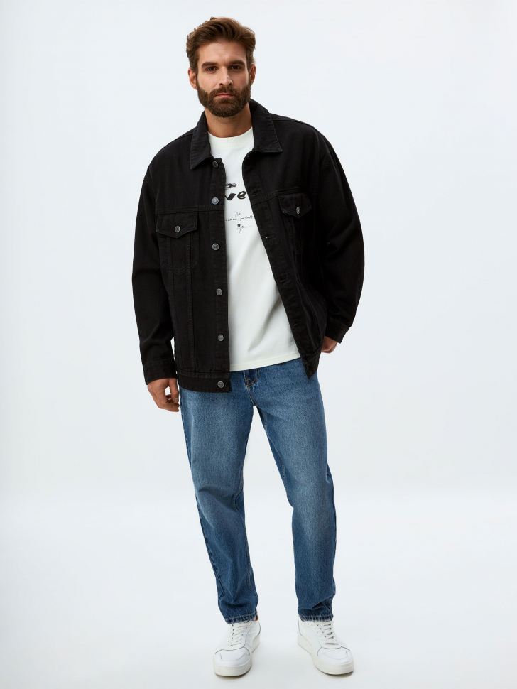 куртка джинсовая мужская - фото 2
