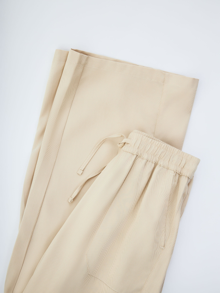Широкие брюки из лиоцелла для девочек - фото 5
