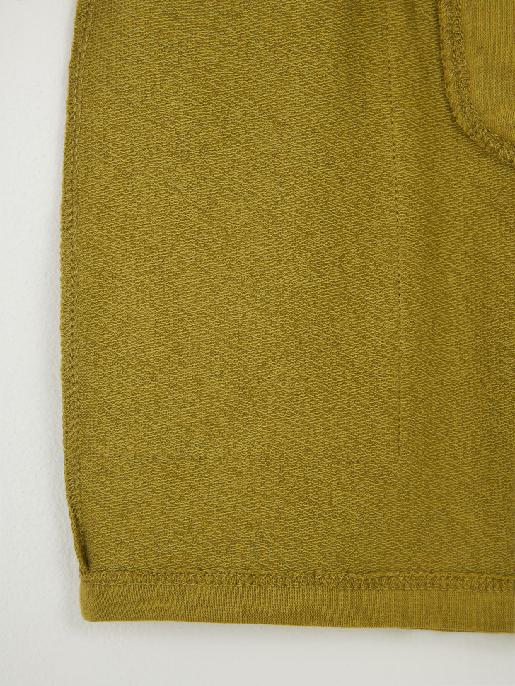Трикотажные шорты для мальчиков (зеленый, 110) sela 4680168588679 - фото 6