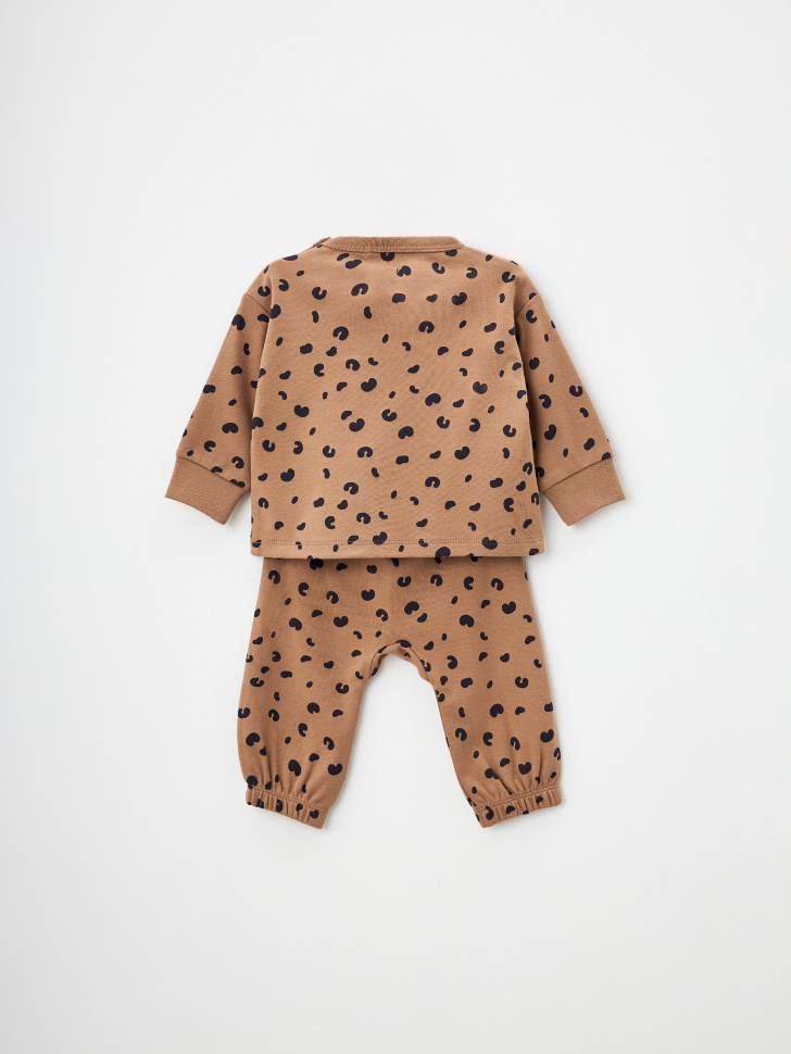 Пижама с принтом для малышей - фото 3