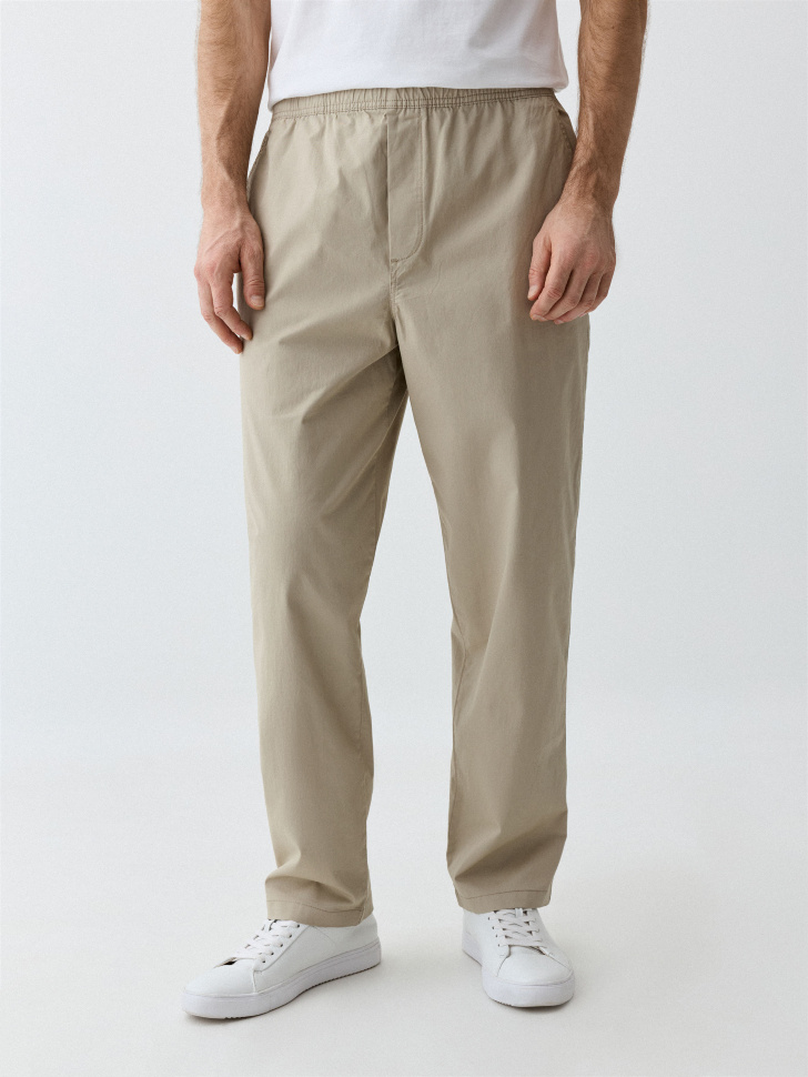 Прямые брюки со средней посадкой - фото 2