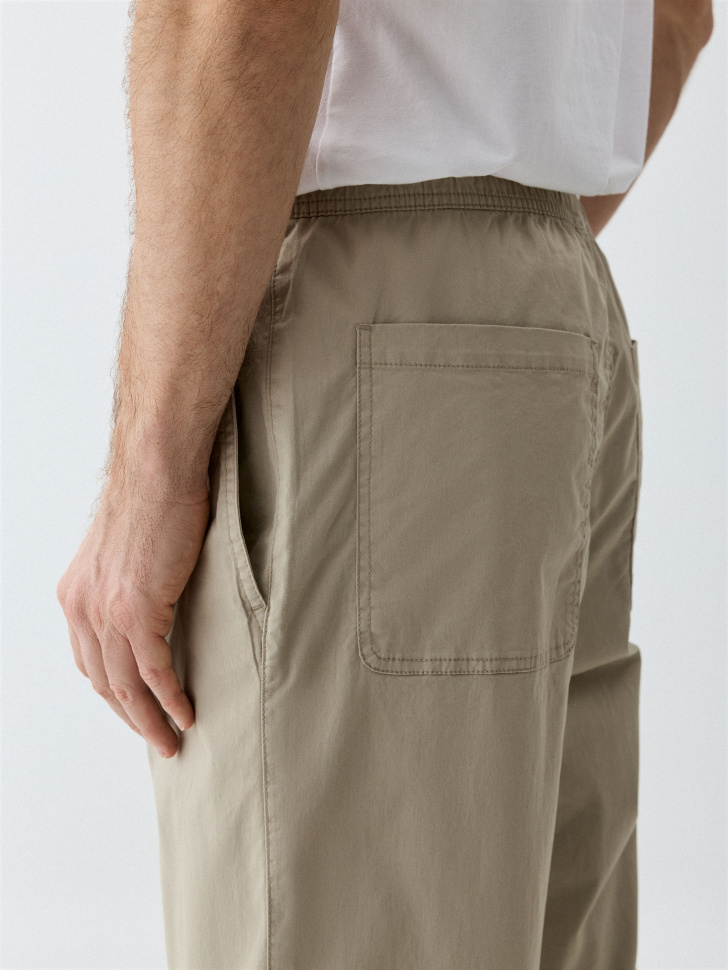Прямые брюки со средней посадкой - фото 3